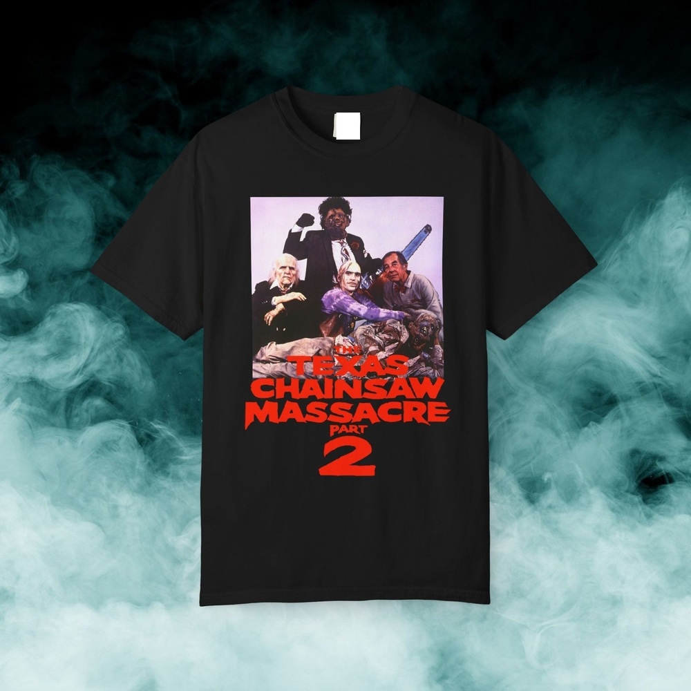 The Texas Chainsaw Massacre 2 Horror Movie T-shirt